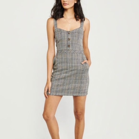 abercrombie pinafore dress